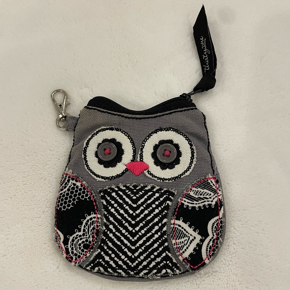 Owl Coin Pouch Thirty-One
